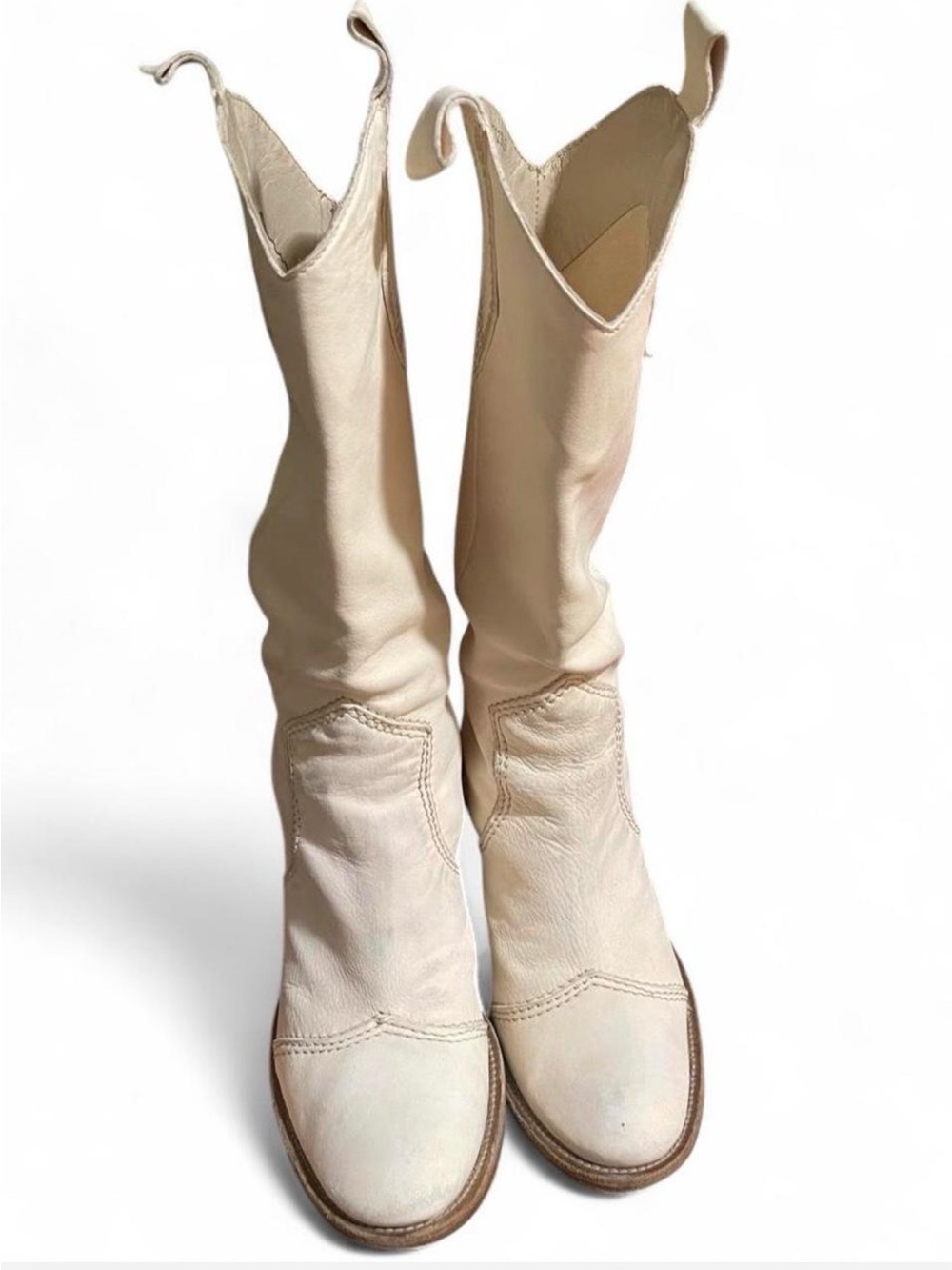 Vintage Kenneth Cole Italian Leather Slouch Boots 7.5
